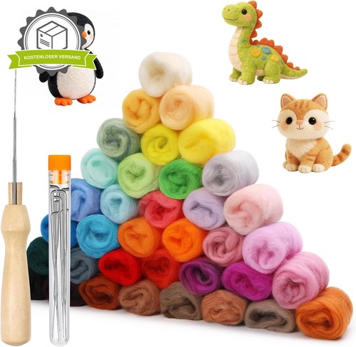 Filzwolle set farben - set, 36