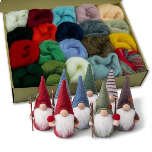 Filzwolle farben merino - 20,