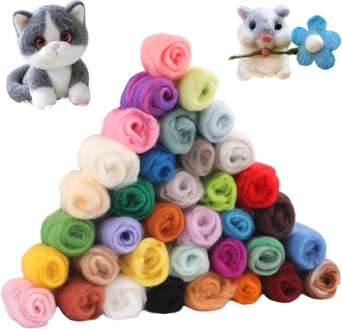 Farben filzwolle 108g - 36,