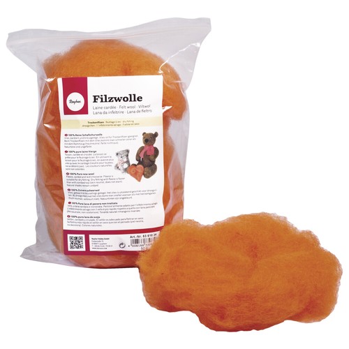 Filzwolle zum