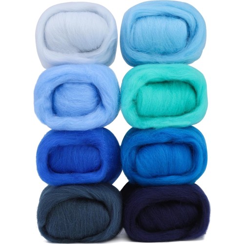 Filzset farben wolle - 8,
