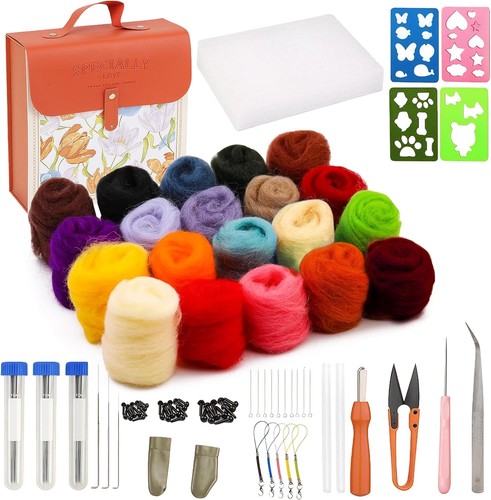 Nadelfilz set farben - set,
