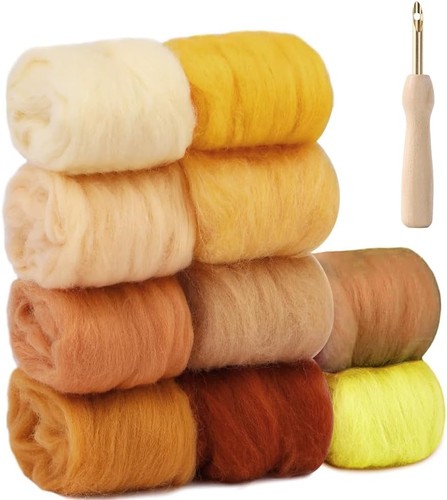 Filzwolle set farben 100 g - farben,