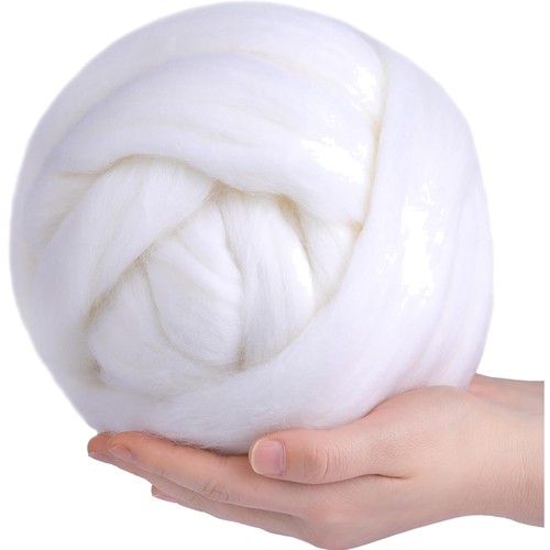 Filzwolle 250g weiß - 250g,