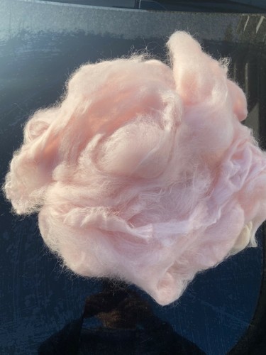 200g kammzug vlies pink - kammzug, filzen