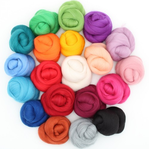 Filzwolle farben merino - 20,