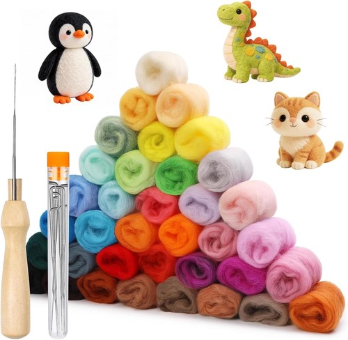 Farben filzwolle set 108g - farben,