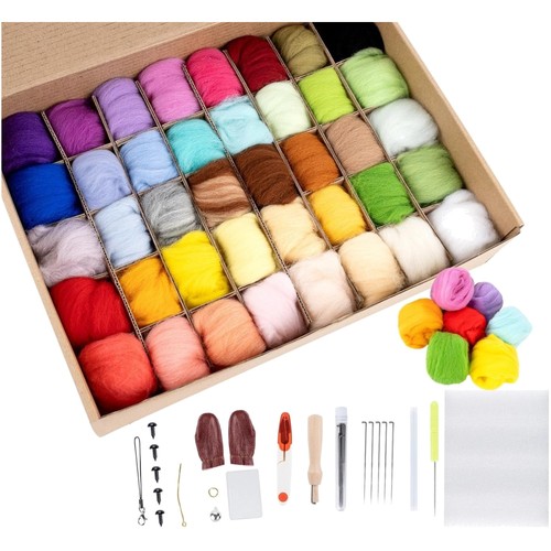 Filzwolle set farben - set, 40