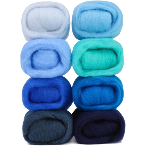 Filzwolle set farben 80g - set,